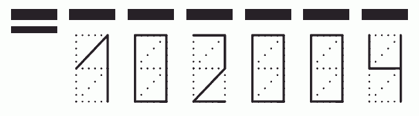 Пример заполнения индекса 102004