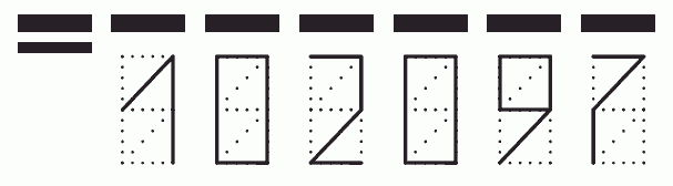 Пример заполнения индекса 102097