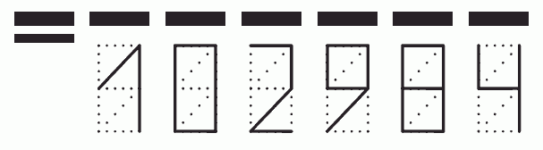 Пример заполнения индекса 102984