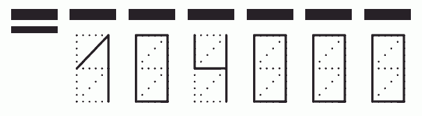 Пример заполнения индекса 104000