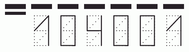 Пример заполнения индекса 104001