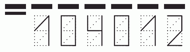 Пример заполнения индекса 104012