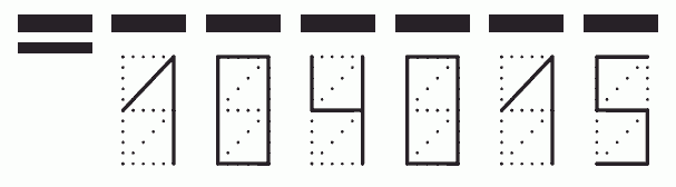 Пример заполнения индекса 104015