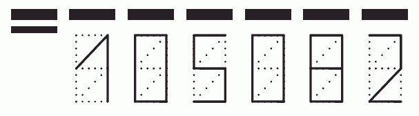 Пример заполнения индекса 105082