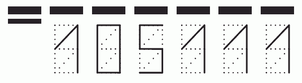 Пример заполнения индекса 105111