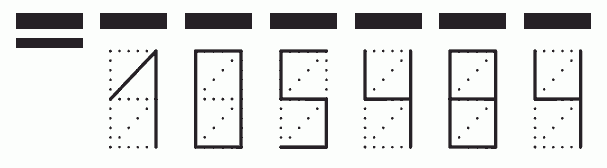 Пример заполнения индекса 105484
