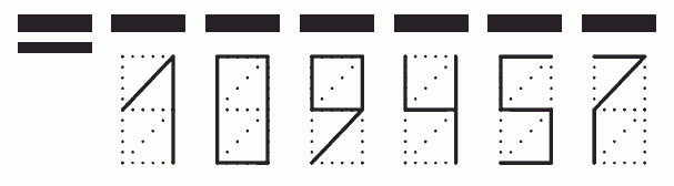 Пример заполнения индекса 109457