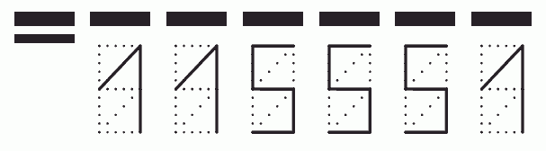 Пример заполнения индекса 115551