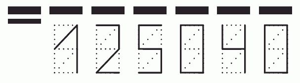 Пример заполнения индекса 125040