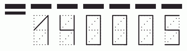Пример заполнения индекса 140005