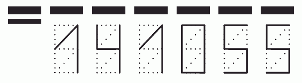 Пример заполнения индекса 141055