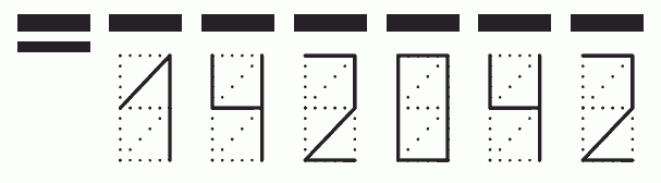 Пример заполнения индекса 142042