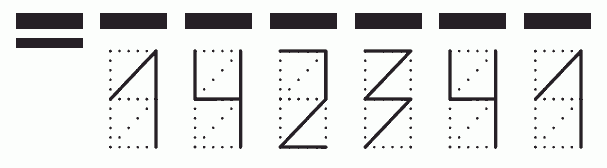 Пример заполнения индекса 142341