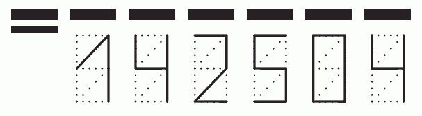 Пример заполнения индекса 142504