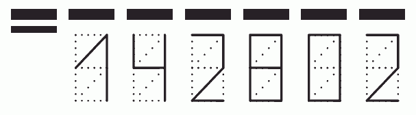 Пример заполнения индекса 142802