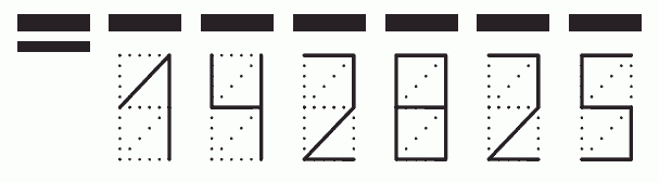 Пример заполнения индекса 142825