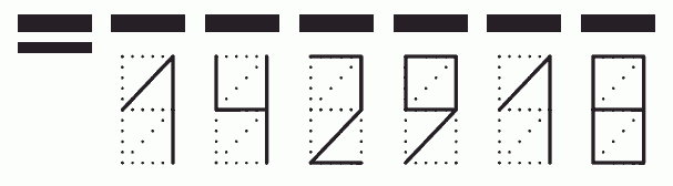 Пример заполнения индекса 142918