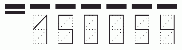 Пример заполнения индекса 150054