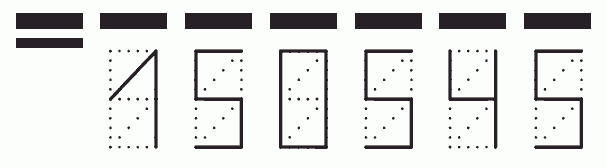 Пример заполнения индекса 150545