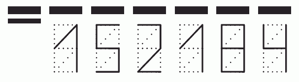 Пример заполнения индекса 152184