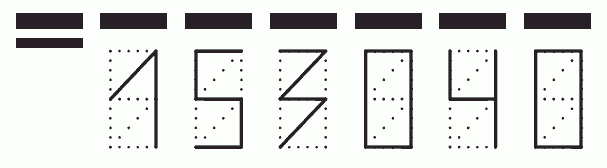 Пример заполнения индекса 153040