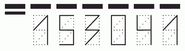 Пример заполнения индекса 153041