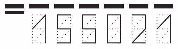 Пример заполнения индекса 155021