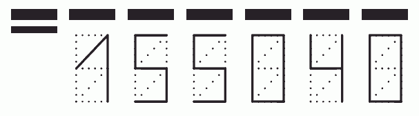 Пример заполнения индекса 155040