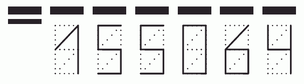Пример заполнения индекса 155064