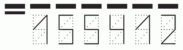 Пример заполнения индекса 155412