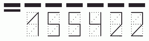 Пример заполнения индекса 155422