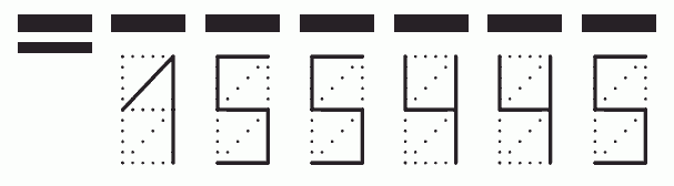 Пример заполнения индекса 155445