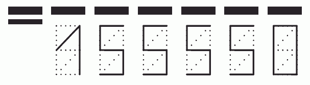 Пример заполнения индекса 155550