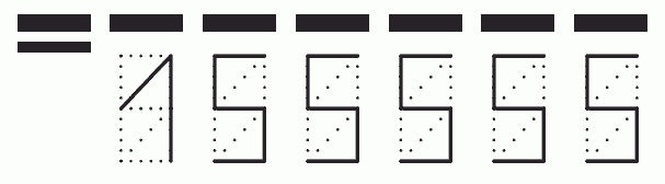 Пример заполнения индекса 155555