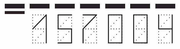 Пример заполнения индекса 157004