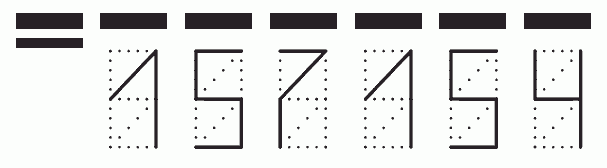 Пример заполнения индекса 157154