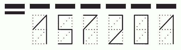 Пример заполнения индекса 157201