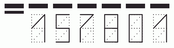 Пример заполнения индекса 157801