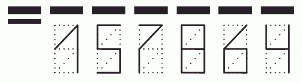 Пример заполнения индекса 157864