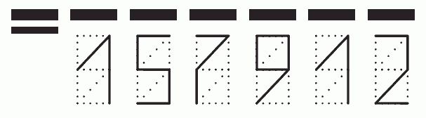 Пример заполнения индекса 157912