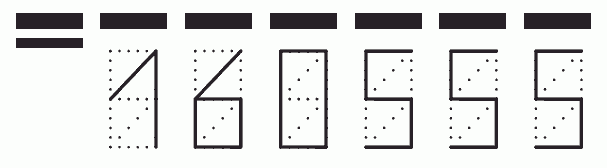 Пример заполнения индекса 160555