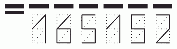 Пример заполнения индекса 165152