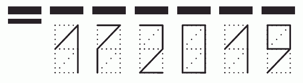 Пример заполнения индекса 172019