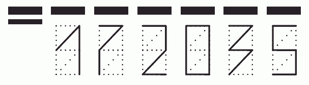 Пример заполнения индекса 172035