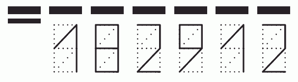 Пример заполнения индекса 182912