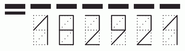 Пример заполнения индекса 182921