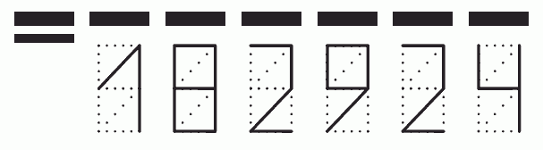 Пример заполнения индекса 182924