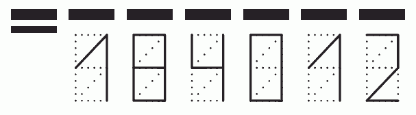 Пример заполнения индекса 184012