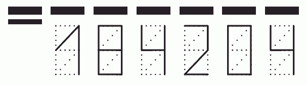 Пример заполнения индекса 184204