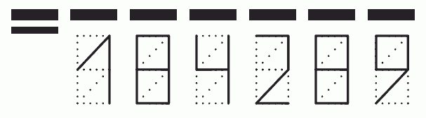 Пример заполнения индекса 184289